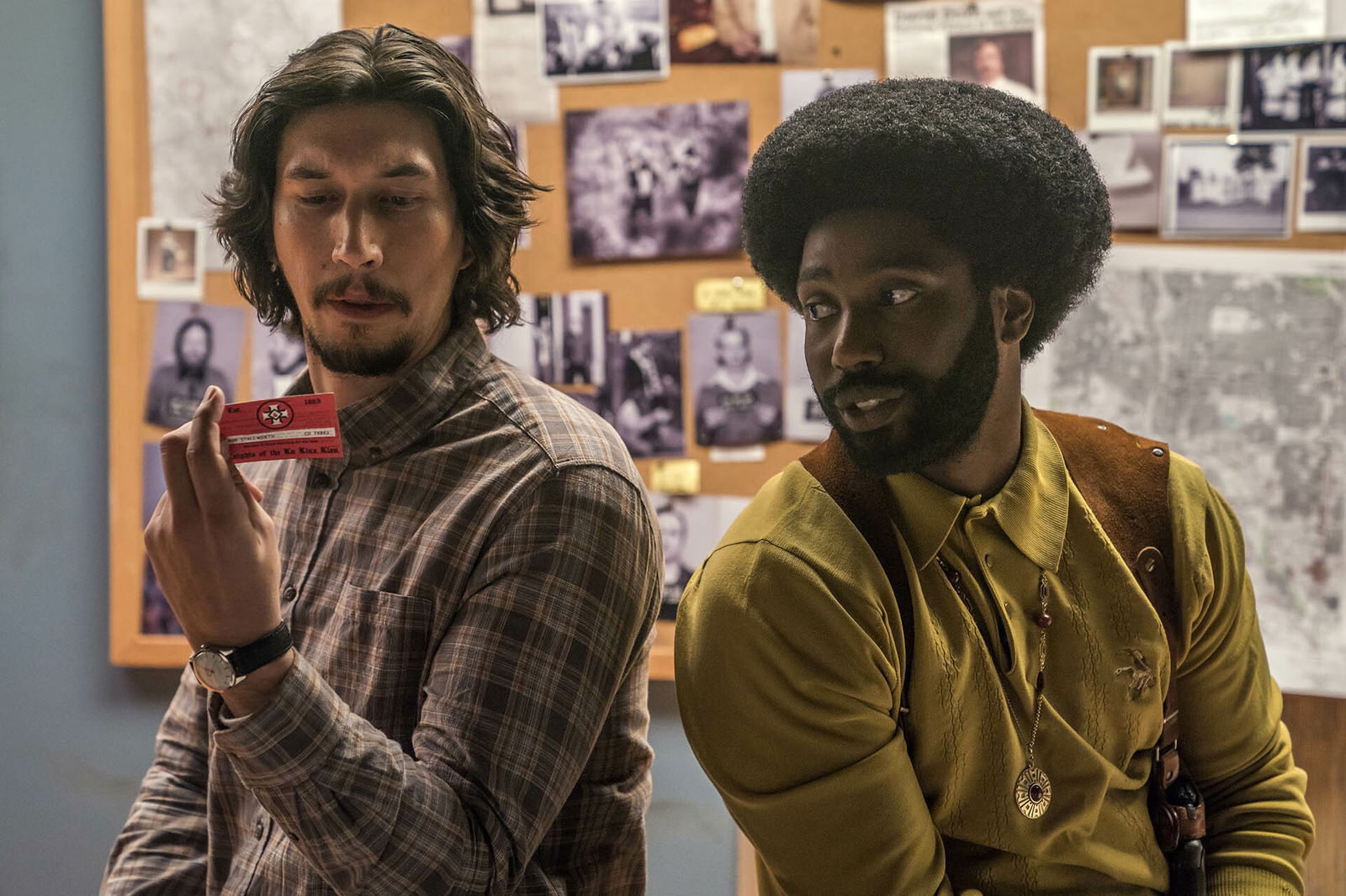 Clicca per vedere l'immagine originale Adam Driver e John David Washington nel nuovo film di Spike Lee