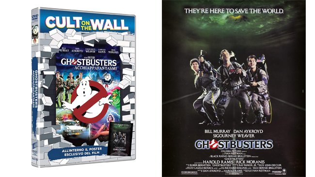 Ghostbusters - DVD e poster