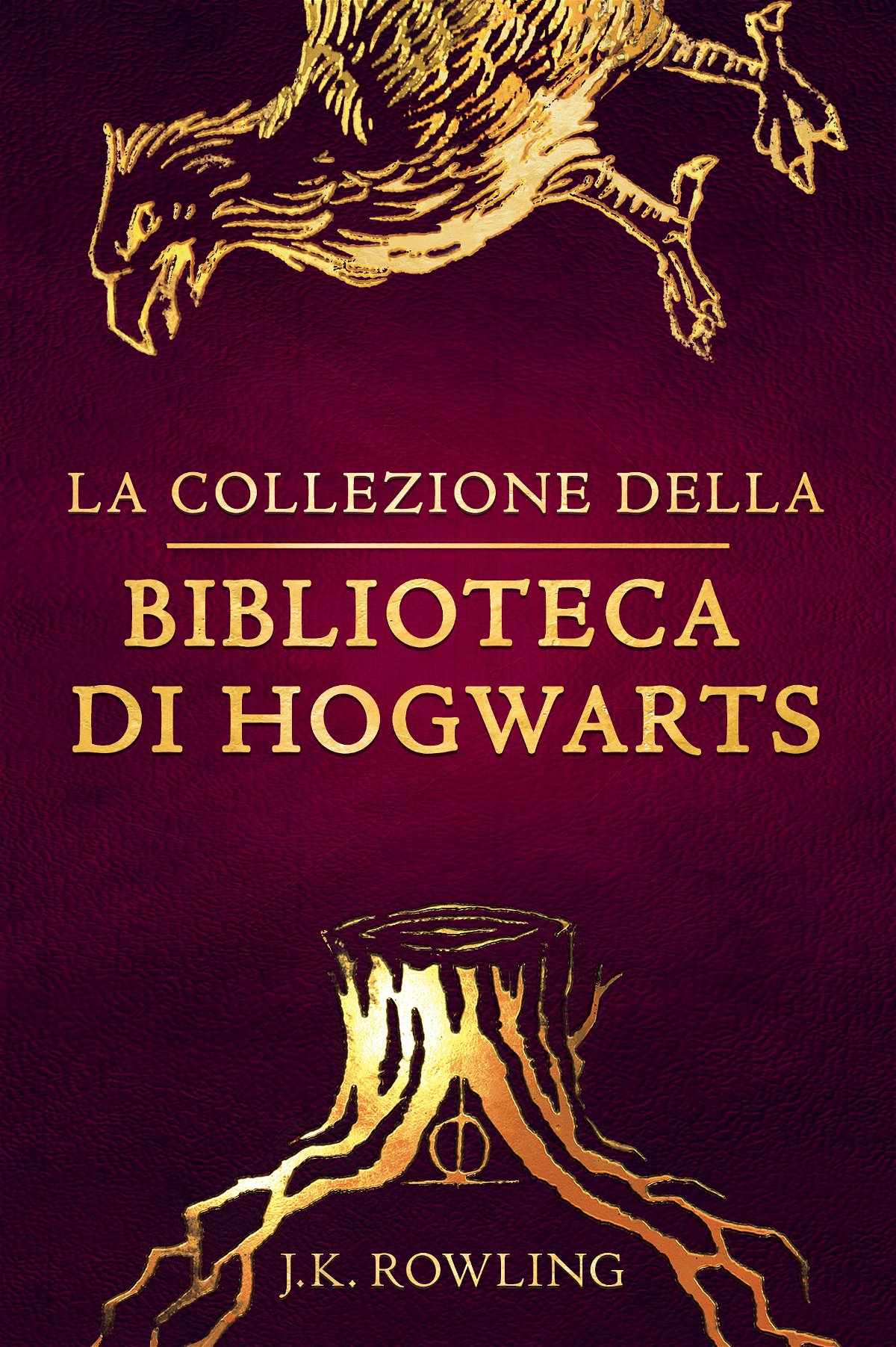 La collezione della biblioteca di Hogwarts