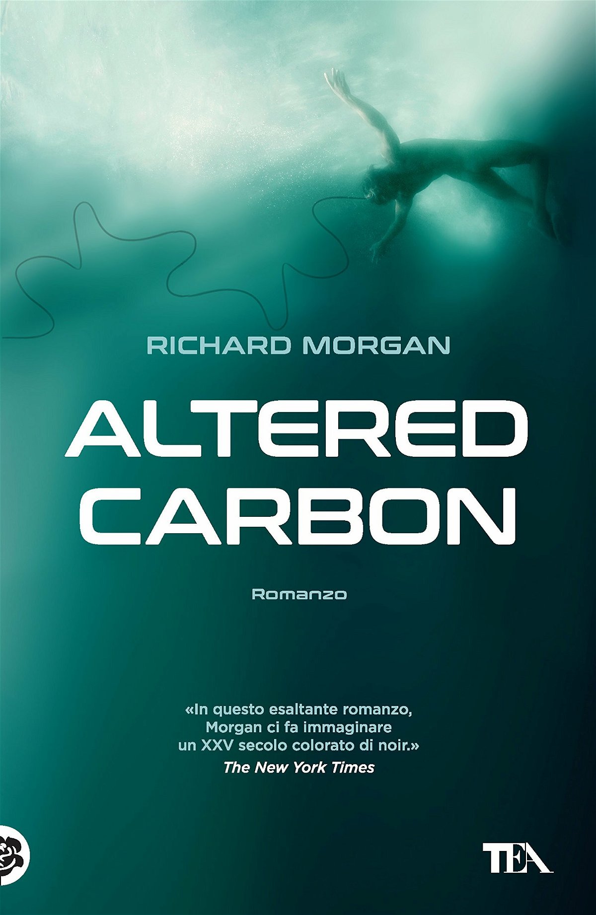La copertina italiana della nuova edizione di Altered Carbon