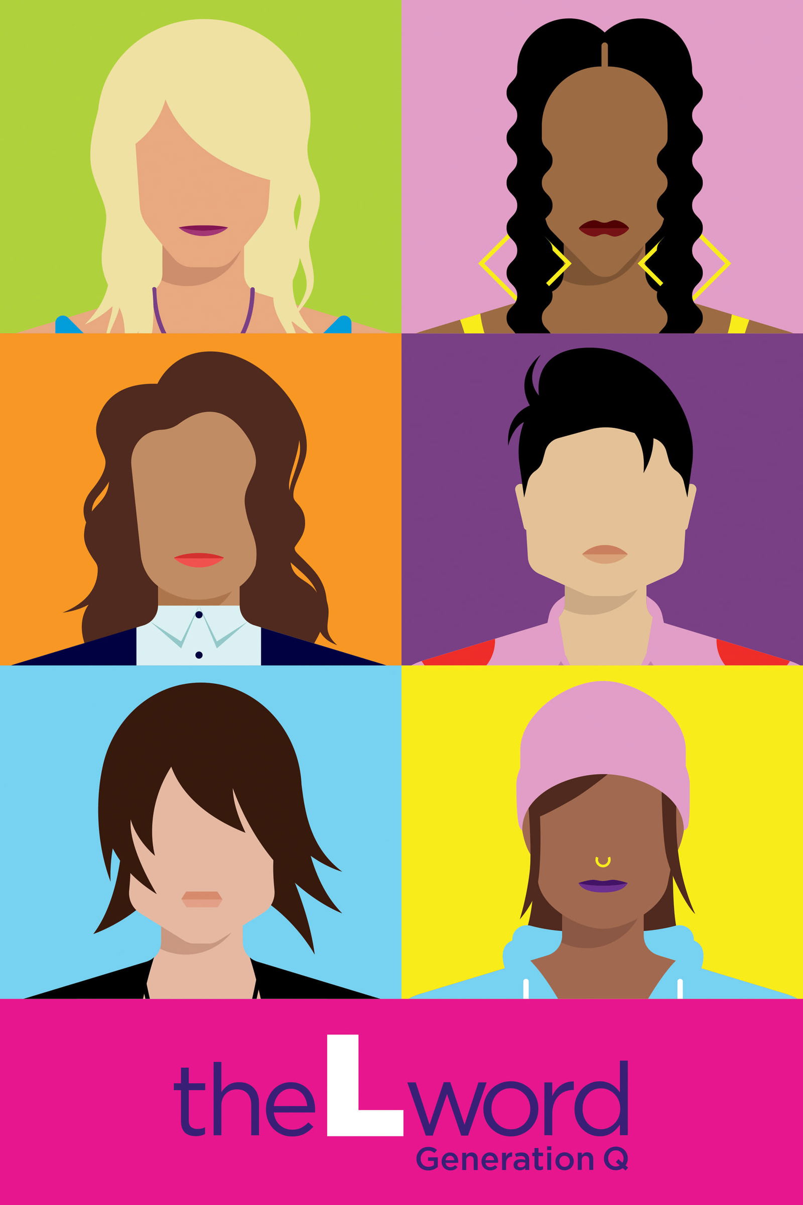 Clicca per vedere l'immagine originale Il poster di The L Word: Generation Q