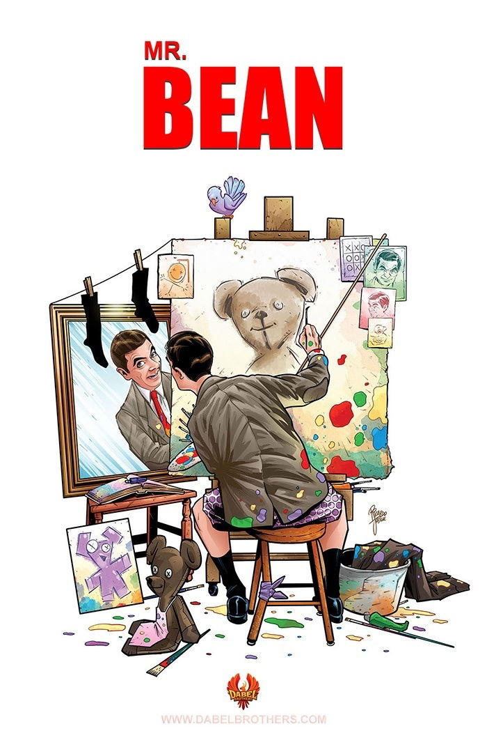 Copertina fumetto Mr. Bean