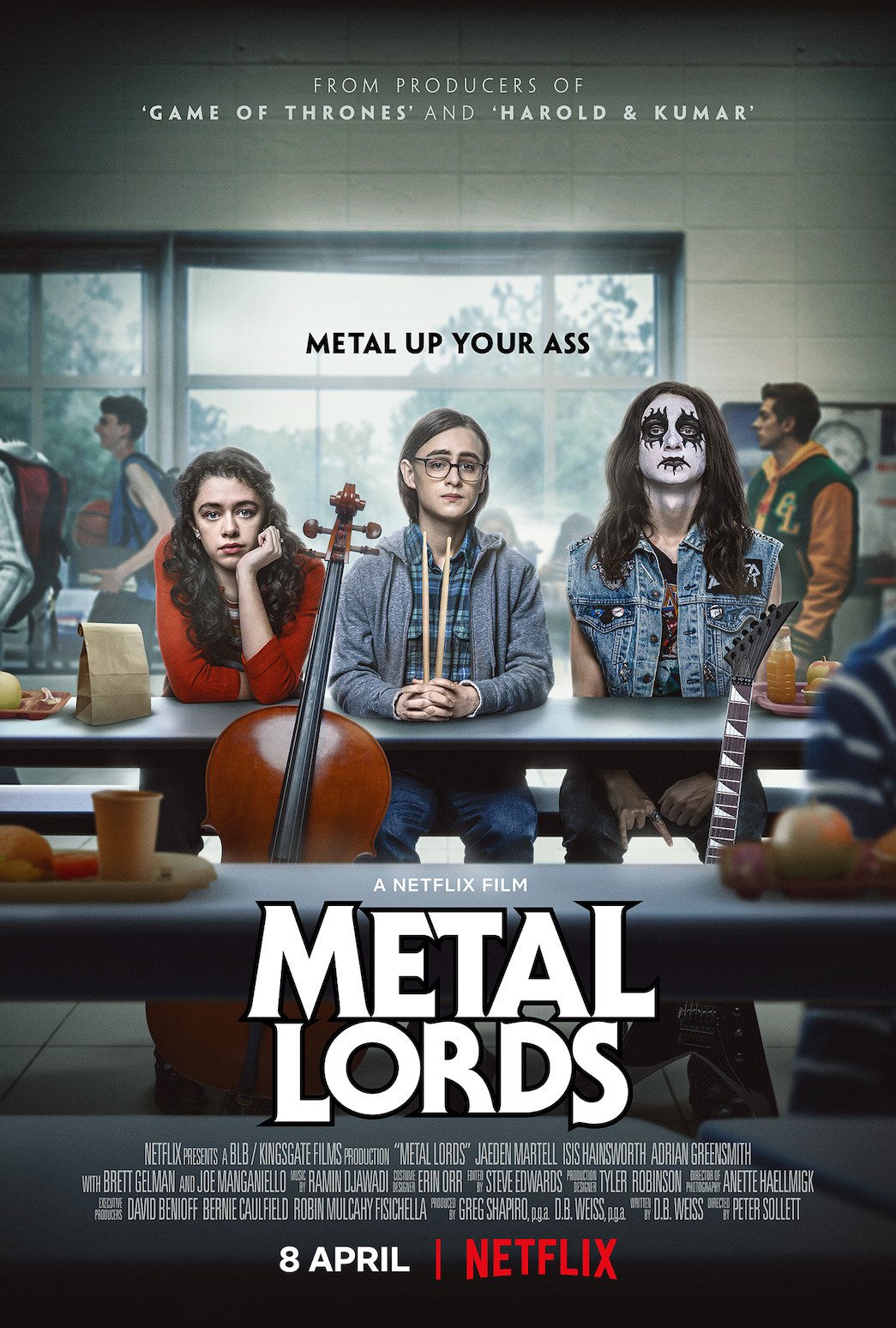 Il poster del film Metal Lords