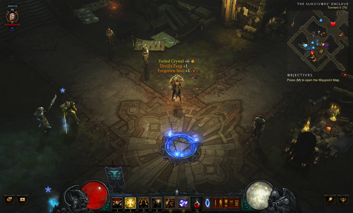 Un'immagine da Diablo III