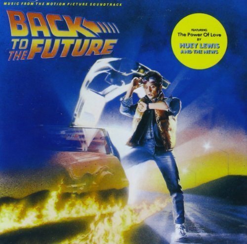 La copertina della colonna sonora di Ritorno al Futuro