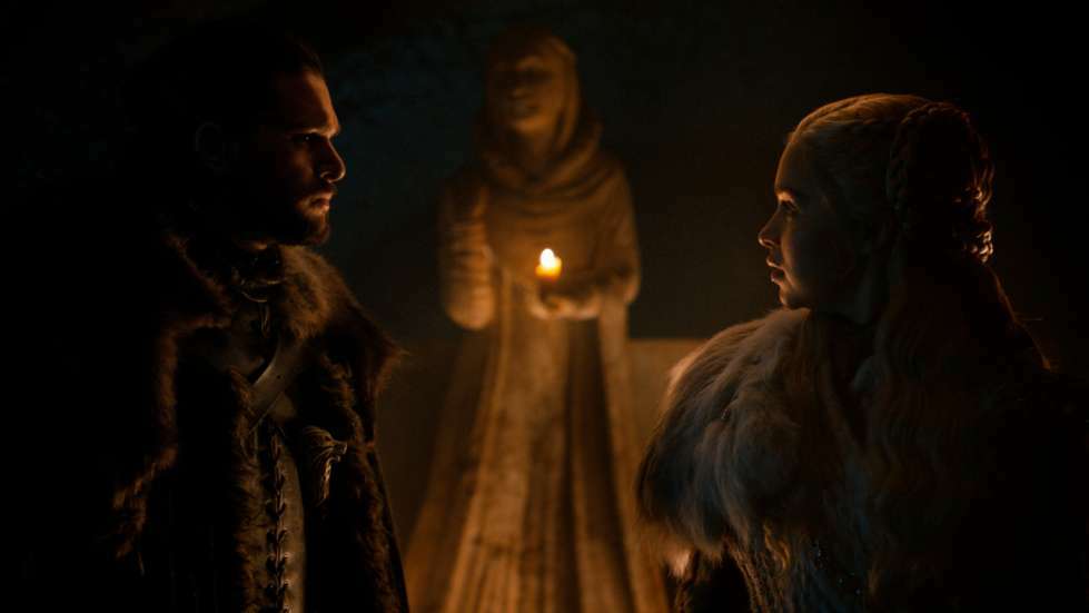 Clicca per vedere l'immagine originale GoT 8: Jon e Daenerys
