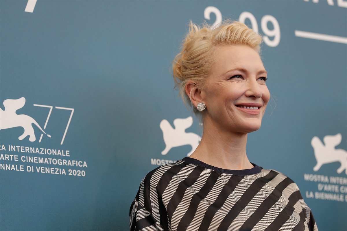 La actriz Cate Blanchett en Venecia