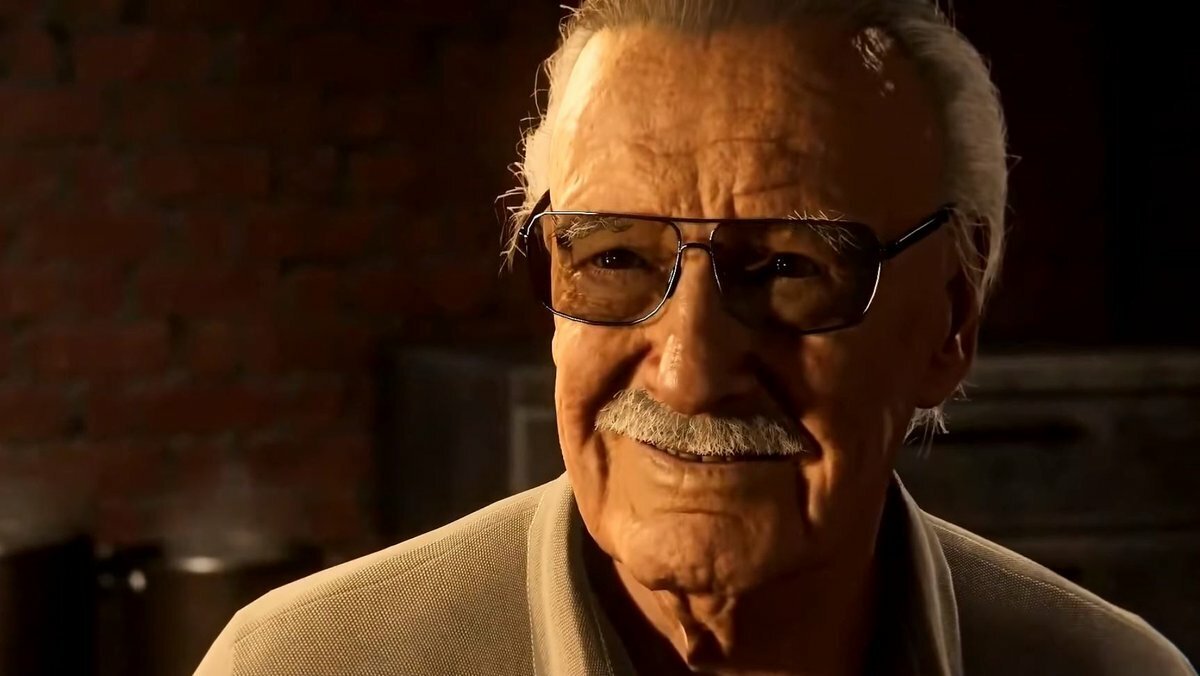 Stan Lee nel gioco per PlayStation 4 Marvel's Spider-Man