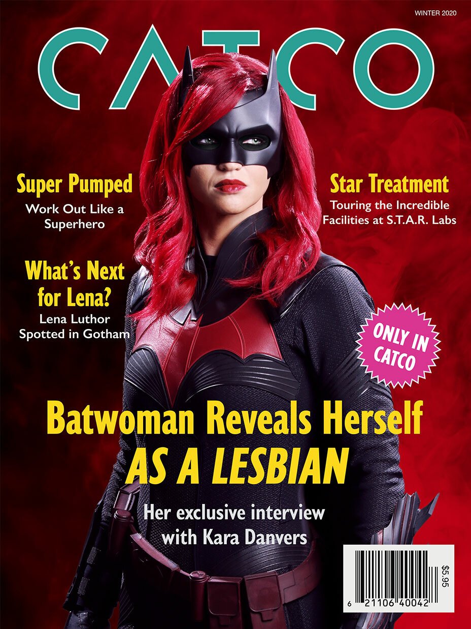 Batwoman in copertina della CatCo