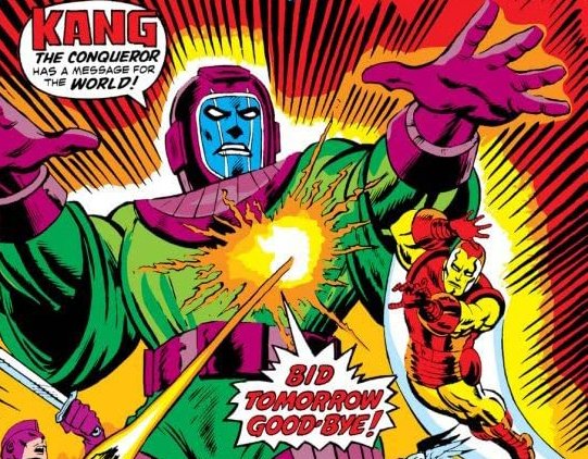Dettaglio della cover di Avengers #129