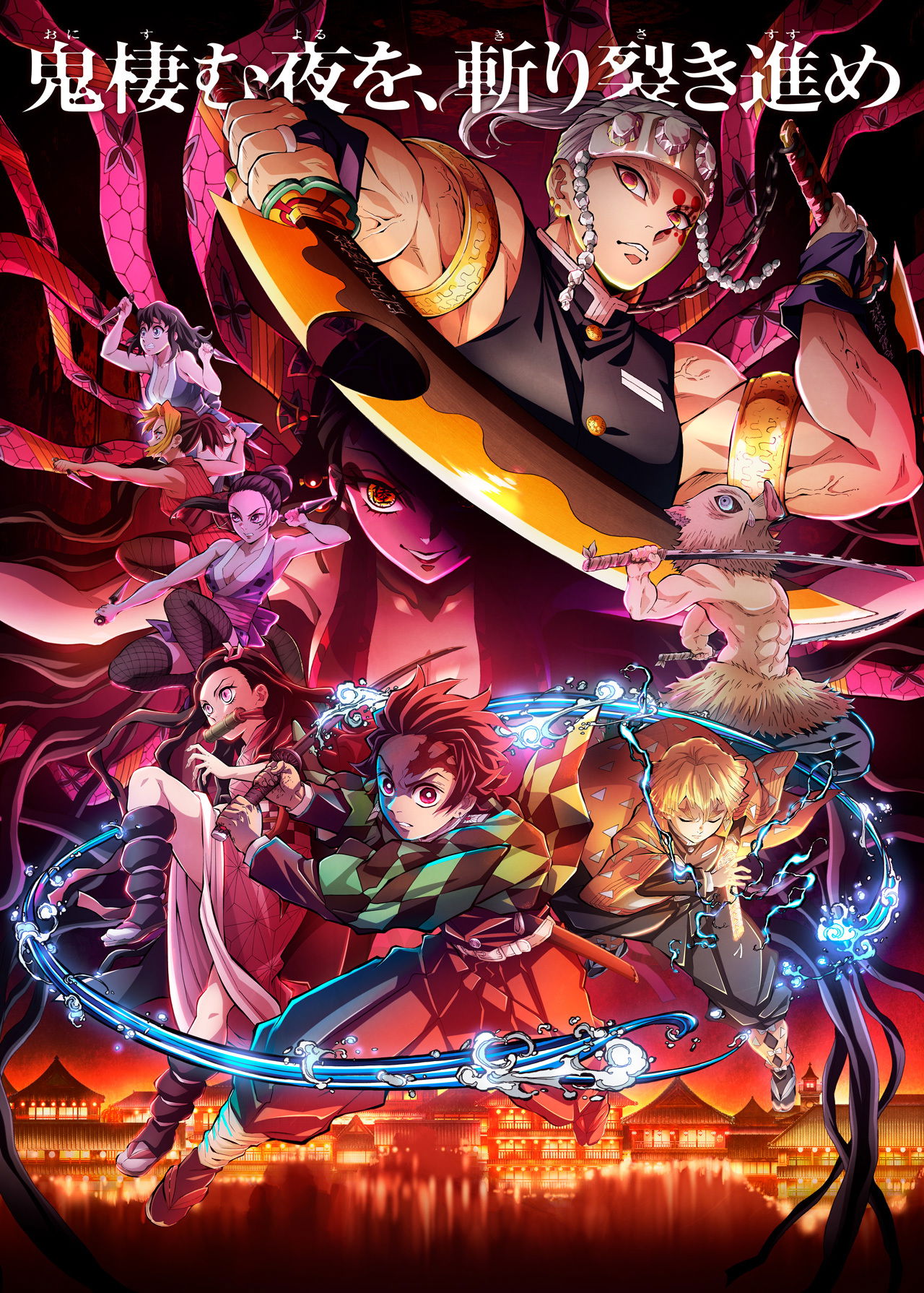 Clicca per vedere l'immagine originale Demon Slayer stagione 2 anime