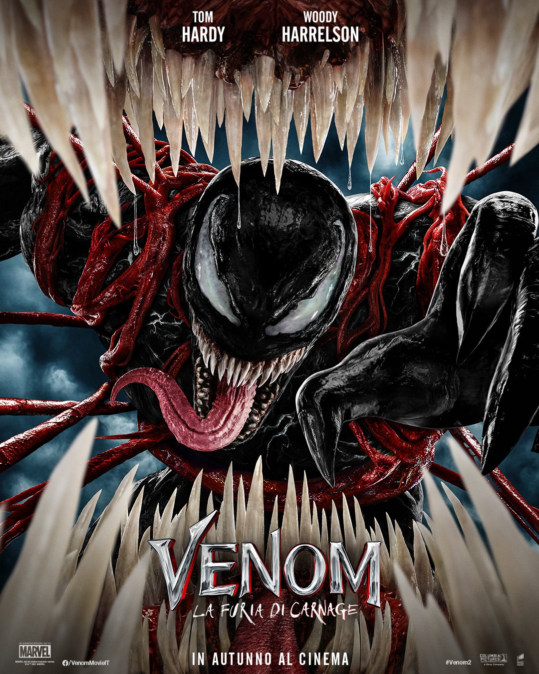 La locandina di Venom - La furia di Carnage