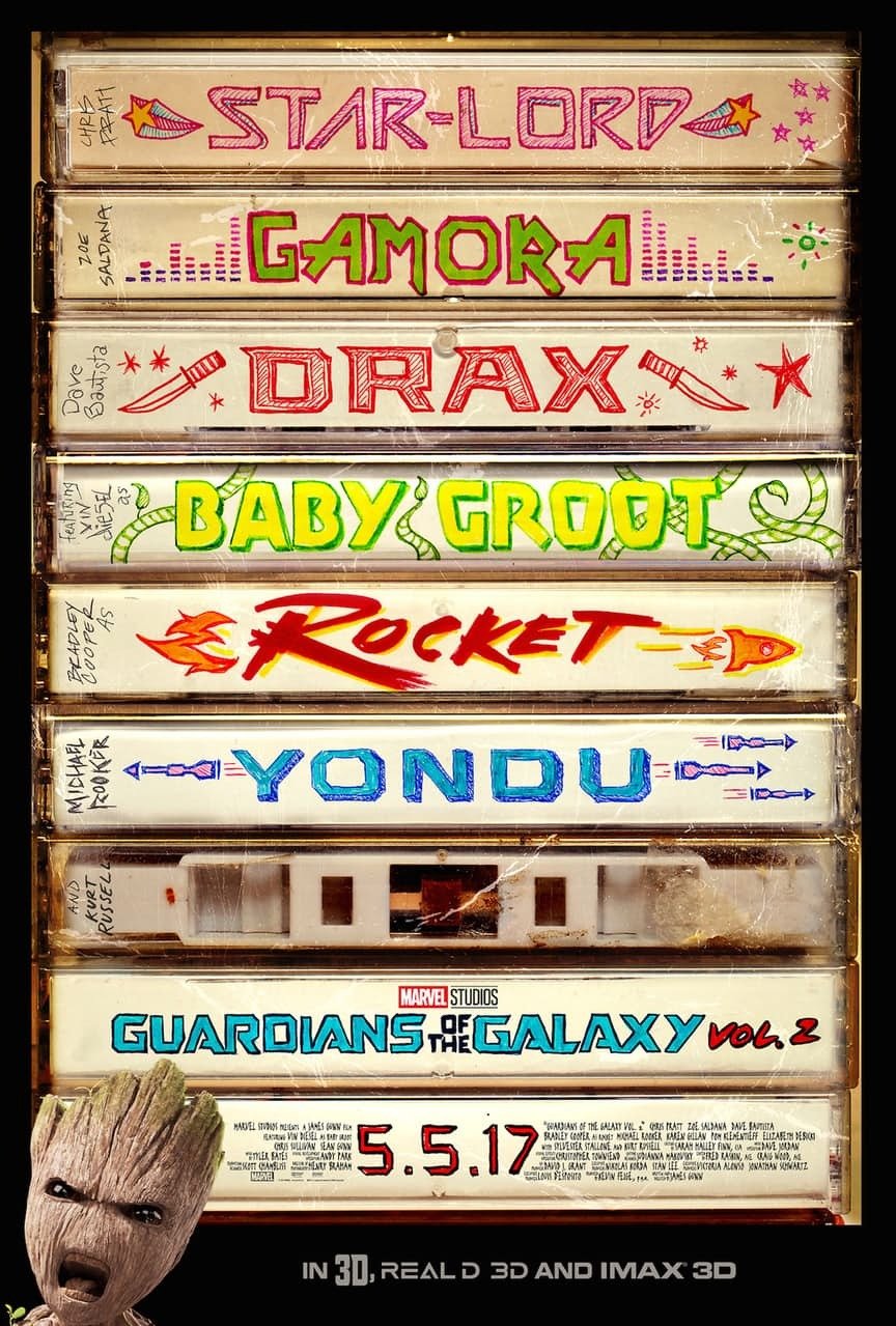 Il poster con i protagonisti di Guardiani della Galassia svelato post Super Bowl