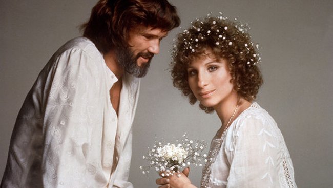 Barbra Streisand e Kris Kristofferson in È nata una stella