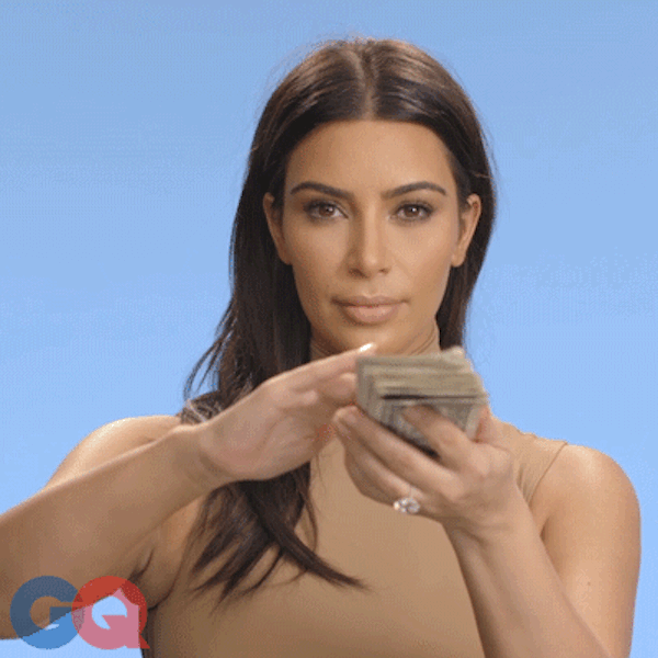 Kim Kardashian come Re Mida?