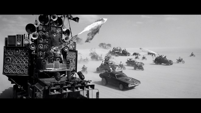 Scena di Mad Max: Fury Road, Black and Chrome