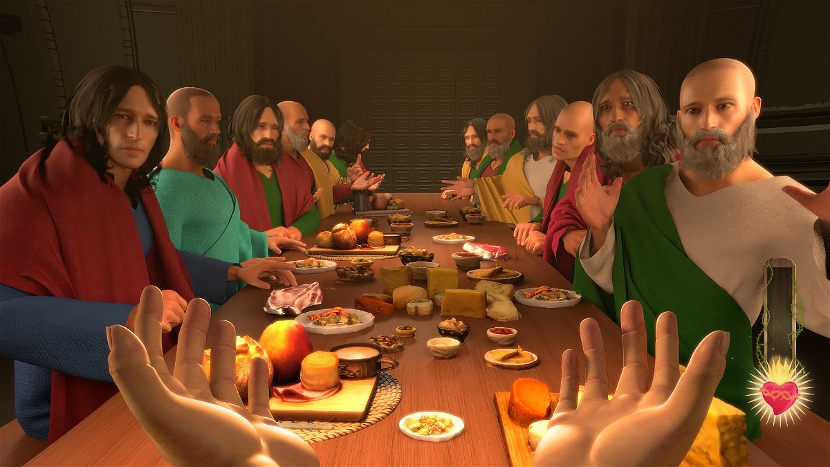 Un'immagine di gioco da I Am Jesus Christ