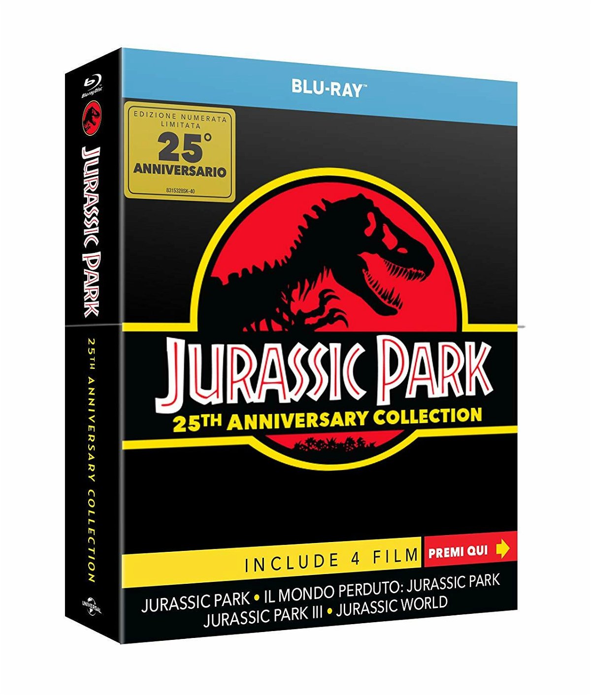 L'edizione limitata che celebra i 25 anni di Jurassic Park
