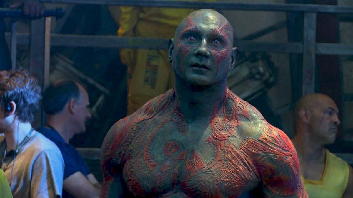 Dave Bautista è Drax in Guardiani della Galassia