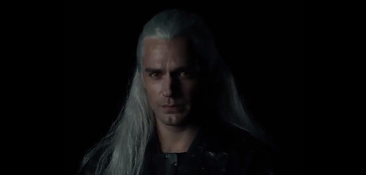 Henry Cavill nei panni di Geralt di Rivia Sequenza del teaser di The Witcher, la serie TV