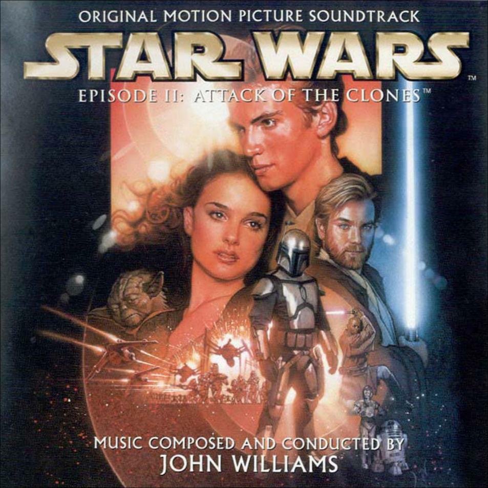 Copertina del cd di Star Wars Episodio II