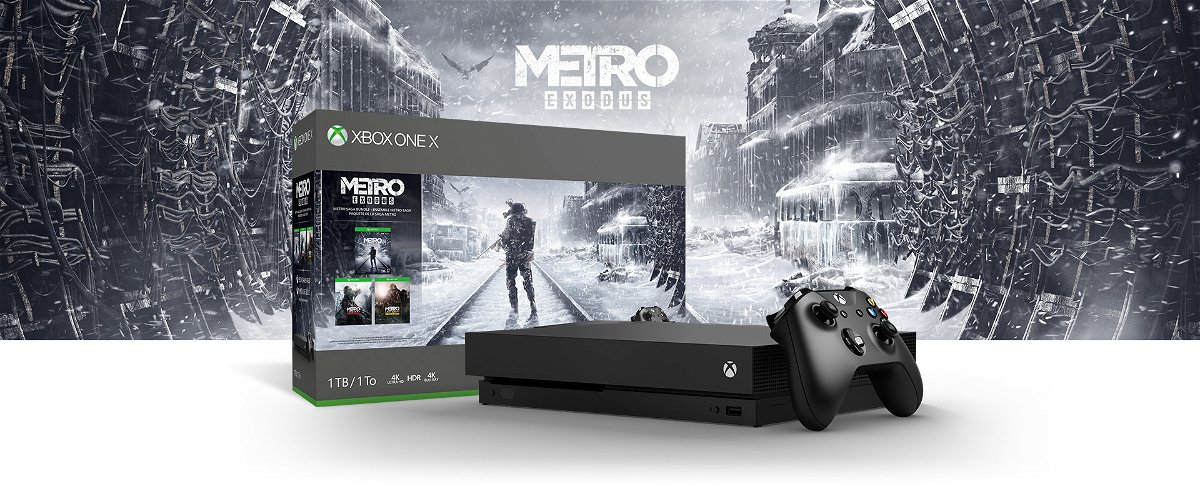 Xbox One X in bundle con la trilogia Metro