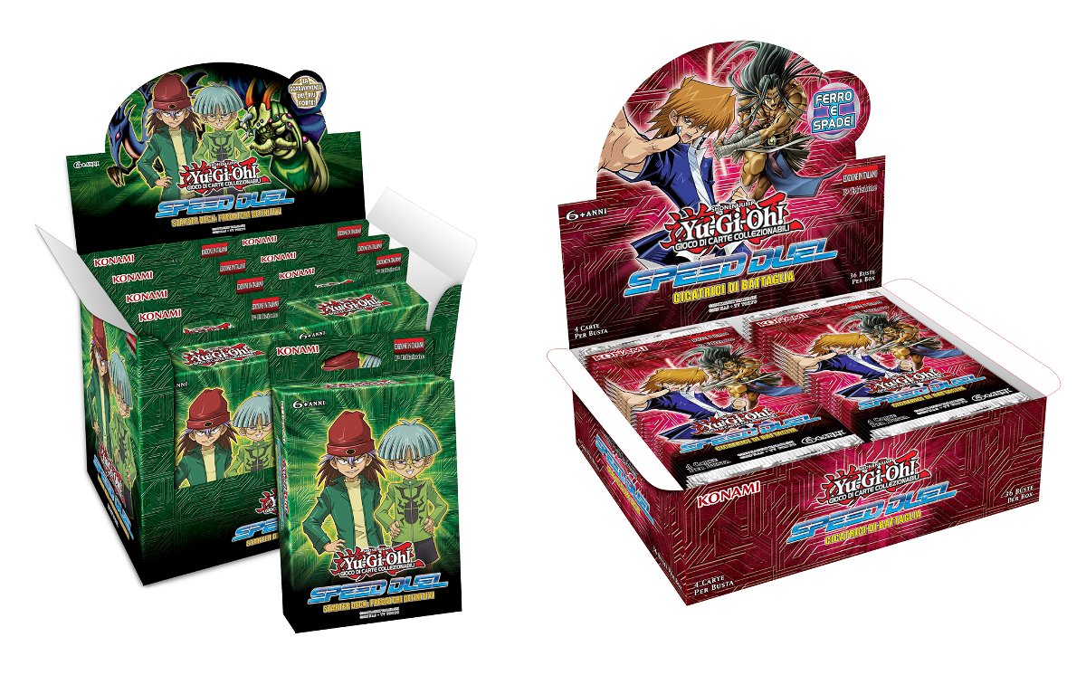 I nuovi prodotti legati a Yu-Gi-Oh! Speed Duel