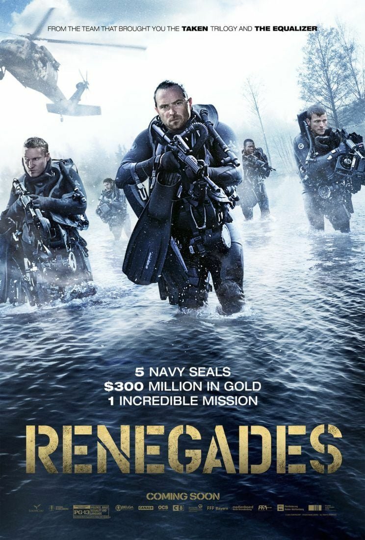 Renegades - Commando d'Assalto: il poster del film