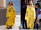 Copertina di James Franco vestito come Beyoncé sul set del suo prossimo film