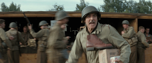 Clicca per vedere l'immagine originale George Clooney in Monuments Men