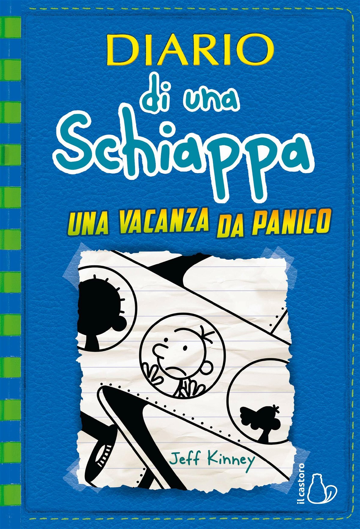 La portada de A Panic Vacation, el penúltimo libro de Diario di una schiappa