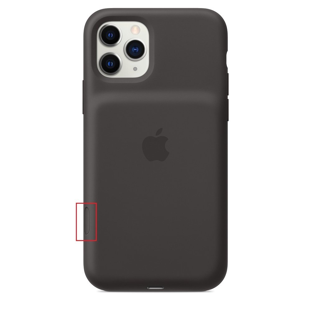 Smart Battery Case nera per iPhone 11 Pro