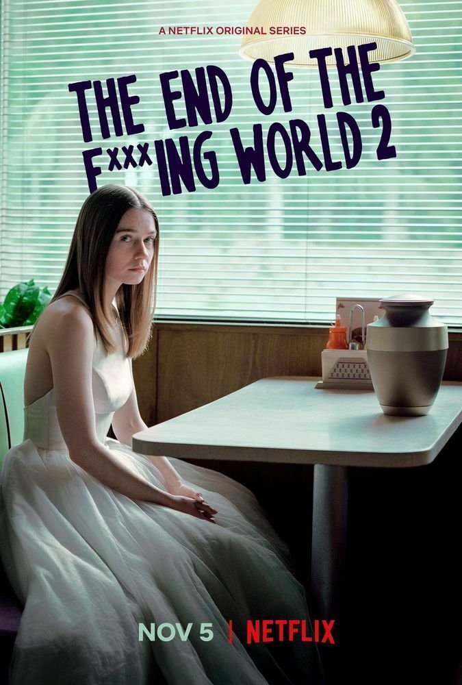 Il poster della seconda stagione di The End of the F***ing World