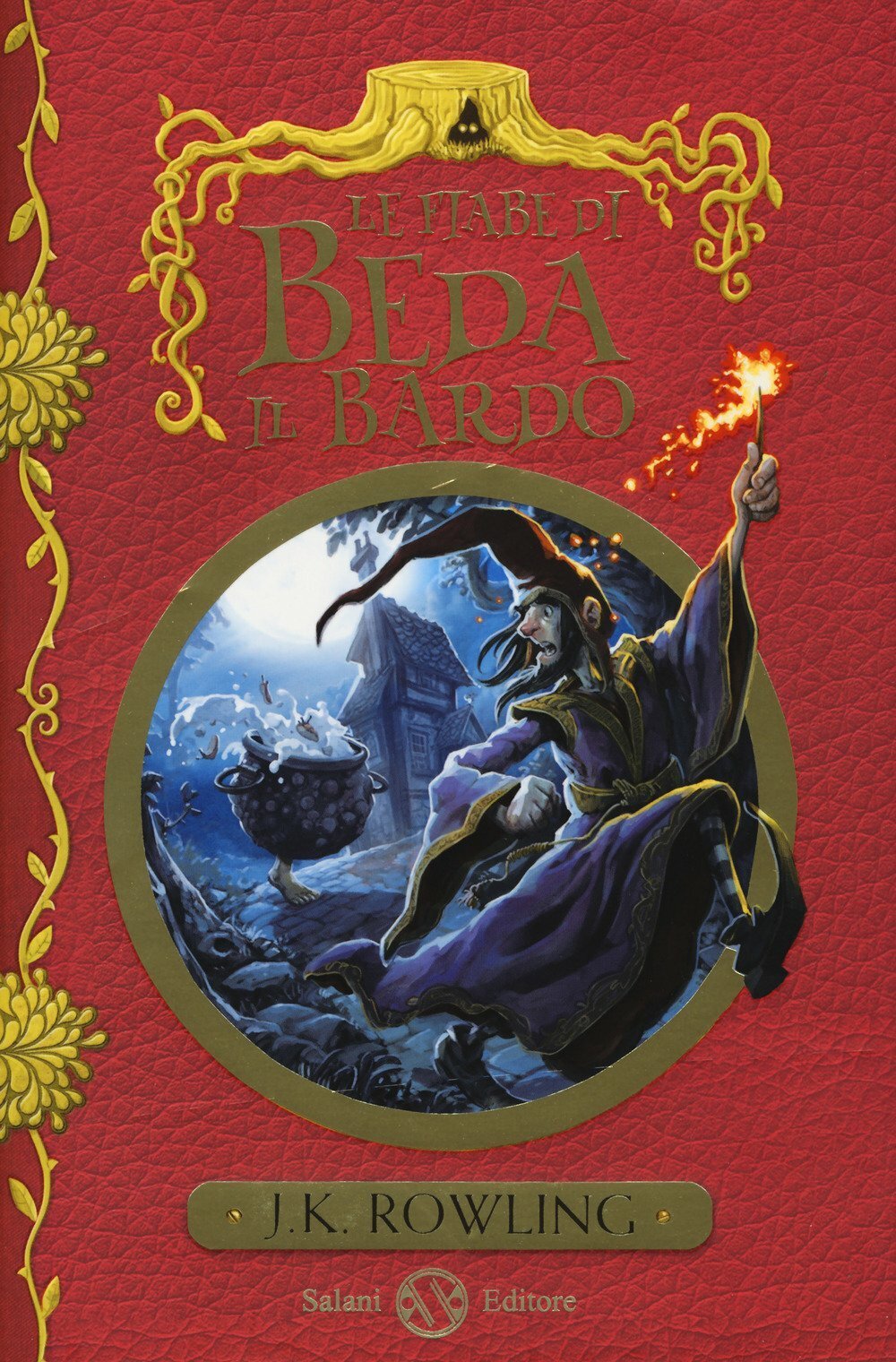 Le fiabe di Beda il Bardo, con il pentolone salterino in copertina