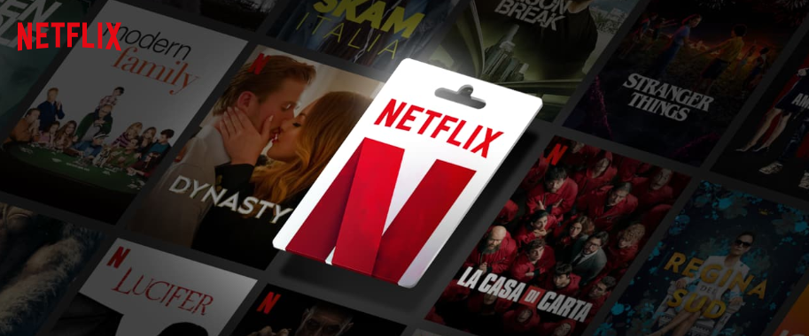 Immagine promozionale della Gift Card Netflix