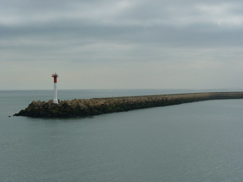 Il molo Est di Dunkirk, presente nel film