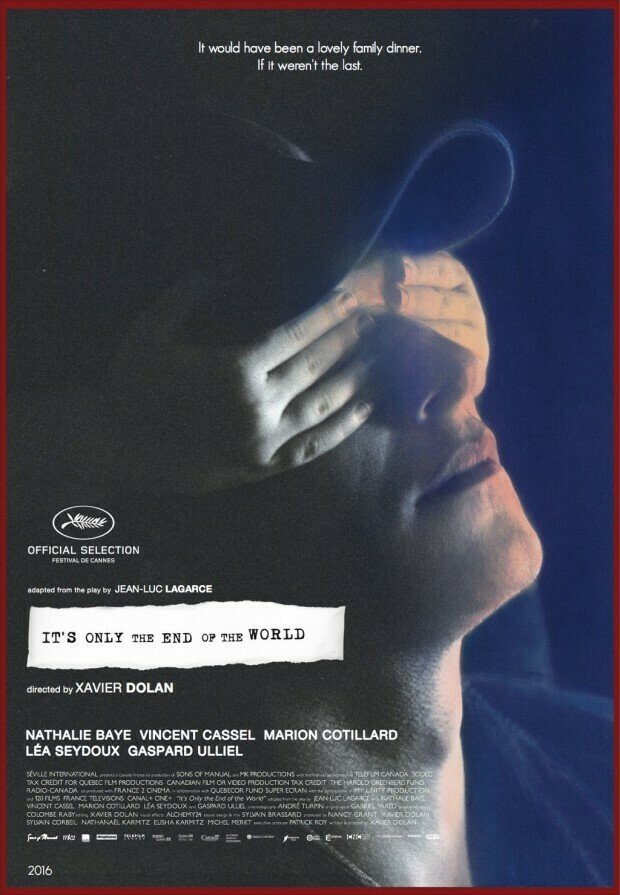 Xavier Dolan torna sulla Croisette con It's Only The End Of The World