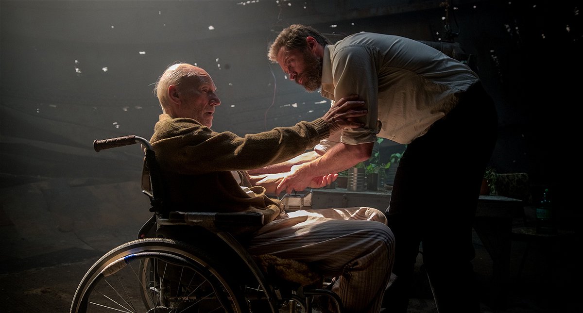 Patrick Stewart y Hugh Jackman como el Profesor X y Wolverine en Logan - The Wolverine