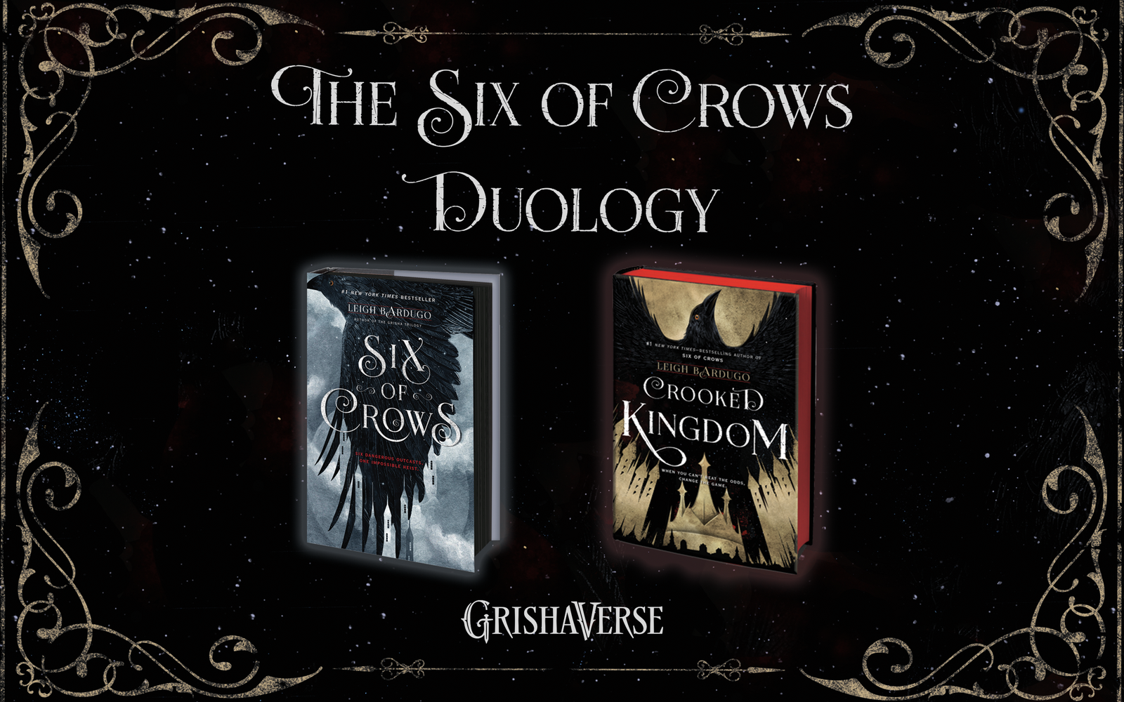 Clicca per vedere l'immagine originale Six of Crows e Crooked Kingdom