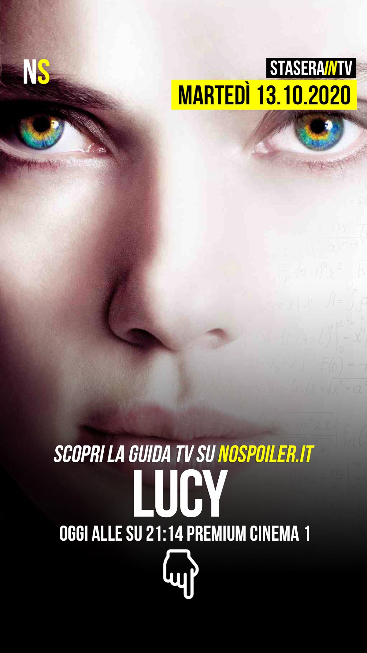 Stasera su Premium Cinema 1 il film Lucy