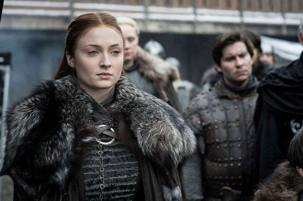 Clicca per vedere l'immagine originale Un primo piano di Sansa Stark