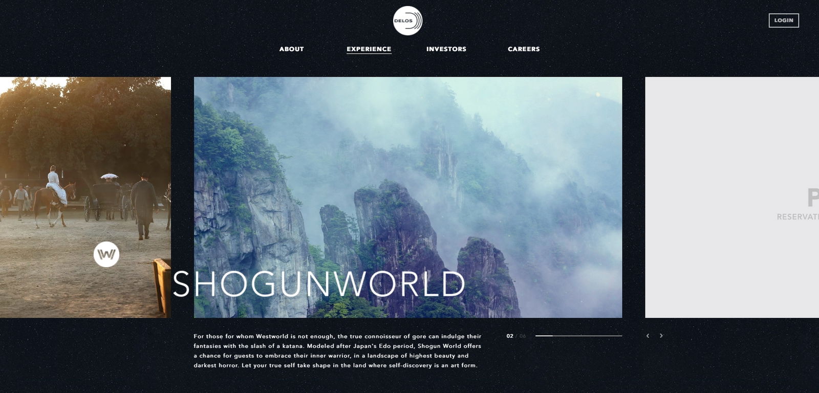Lo Shogun World: la presentazione ufficiale Shogun World: la descrizione sul sito ufficiale