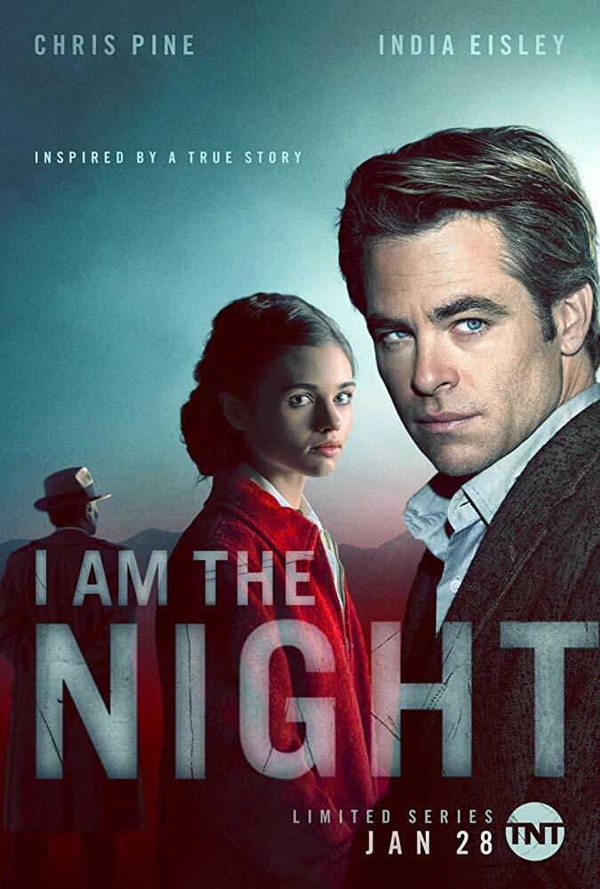 India Eisley e Chris Pine nel poster di I Am the Night