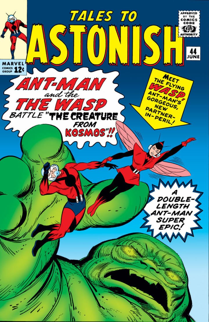 L'esordio a fumetti di Wasp