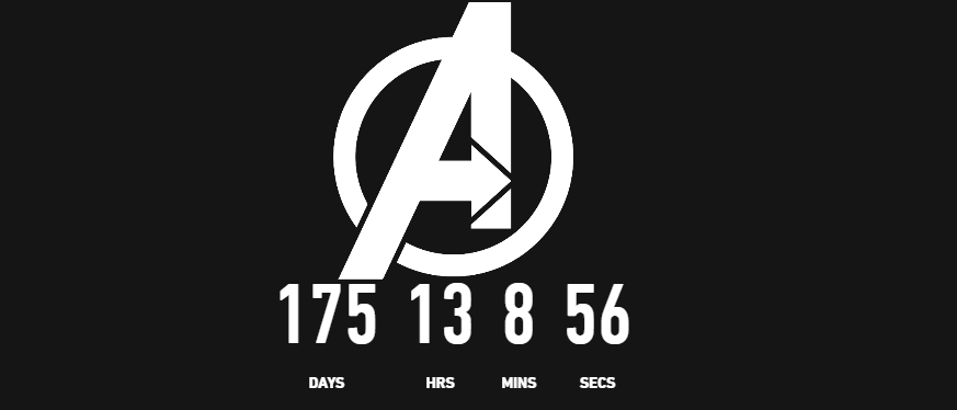 Clicca per vedere l'immagine originale Il conto alla rovescia per l'uscita di Avengers 4