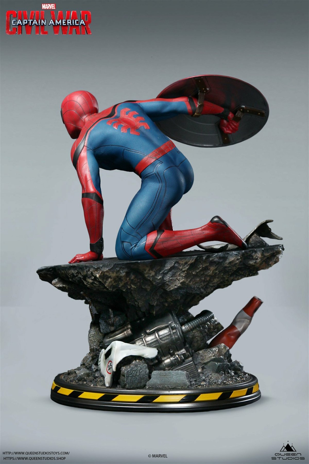 Spider-Man, arriva la statua da collezione di Civil War