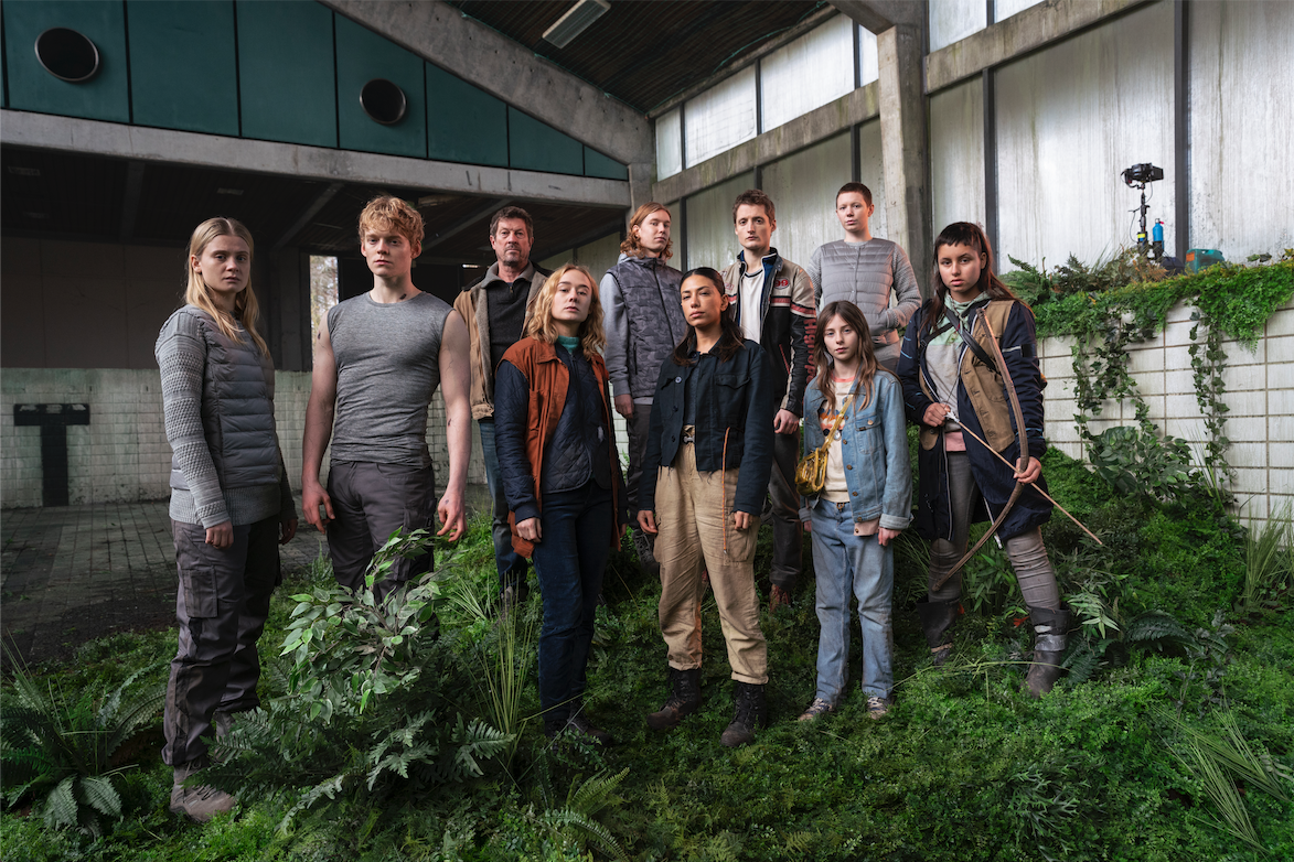 The Rain 3 Il cast di The Rain in posa