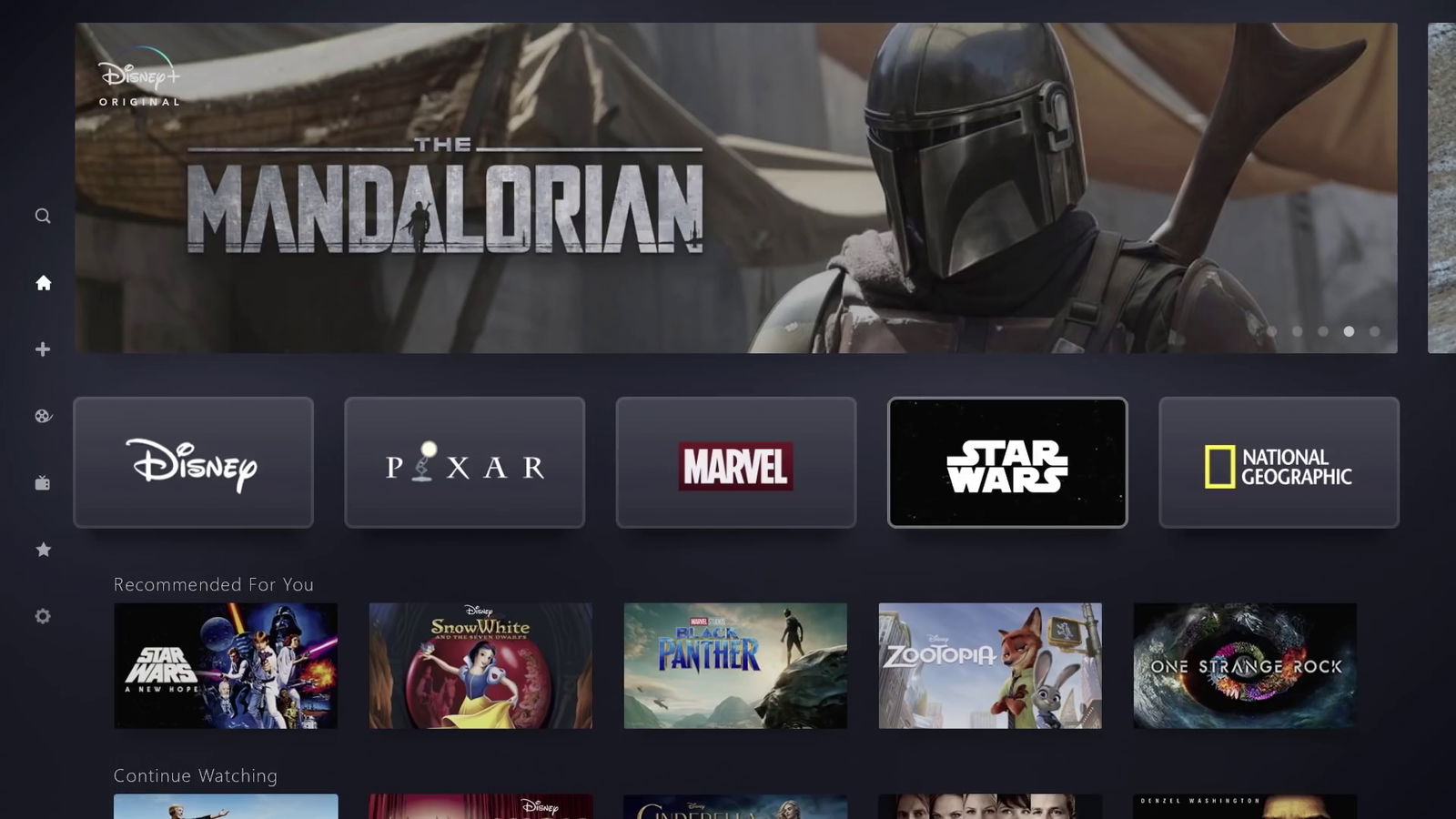 Clicca per vedere l'immagine originale Il catalogo delle produzioni Star Wars: dai grandi classici a The Mandalorian