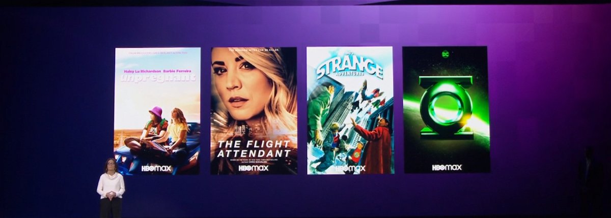 I poster delle nuove serie HBO Max, sulla destra quello di Lanterna Verde