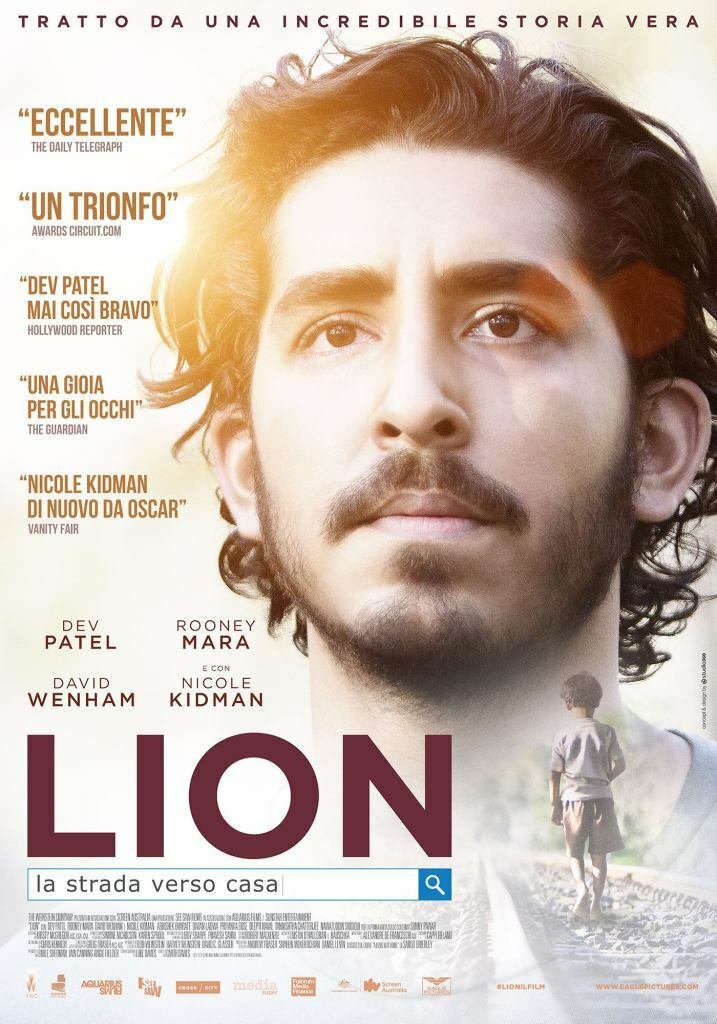 Il poster del film Lion